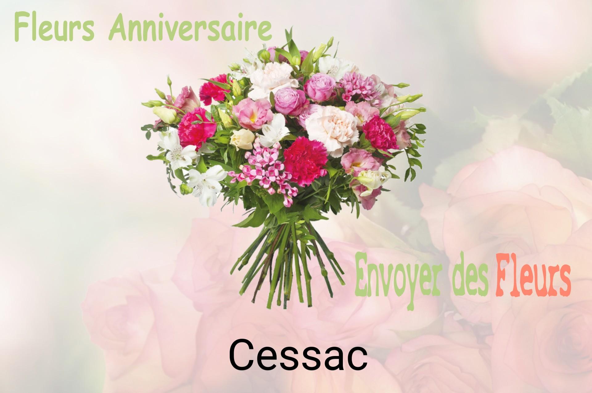 Bouquet de fleurs d’anniversaire livré à Cessac